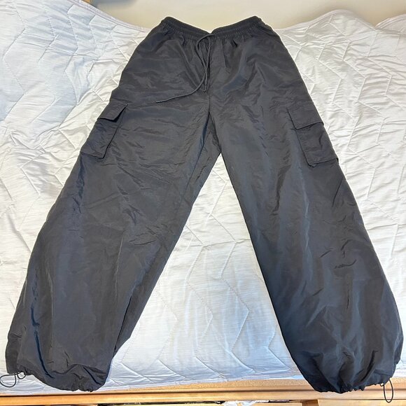 NWT FIFTY PERCENT Cargo Pants Black - Picture 2 of 13